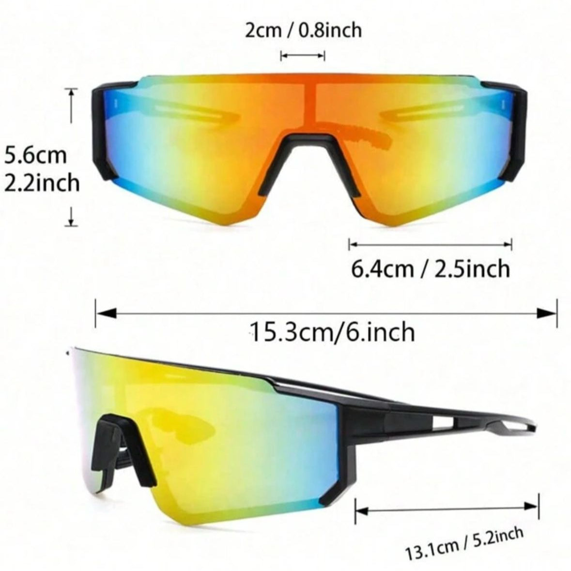 Gafas Deportivas Unisex ¡Estuche Gratis! -Envío Gratis-Pago Contra Entrega.📦