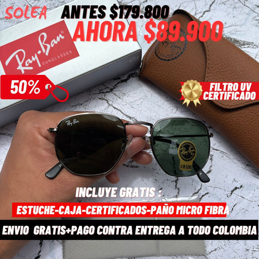 Lentes De Sol Hexagonales RB®