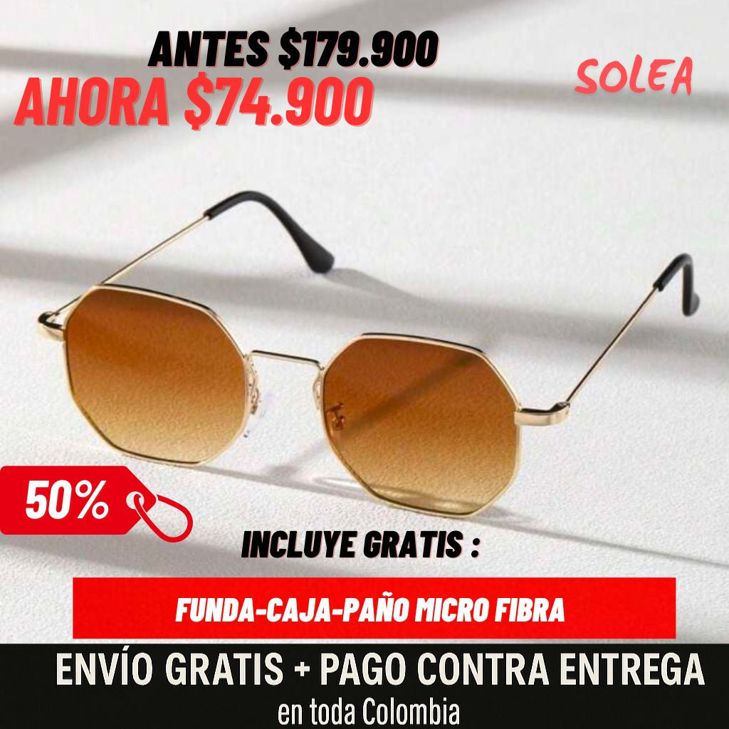 Gafas hexagonales de lujo® UNISEX