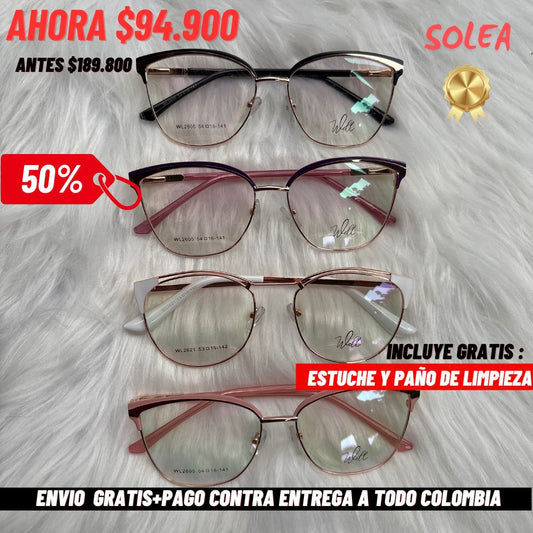 🕶️ Gafas De Montura Para Dama 😍